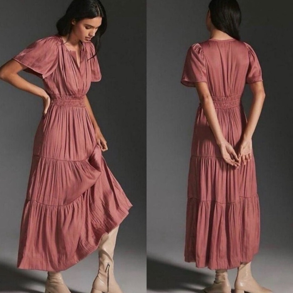 Muse Dusty Rose Maxi Dress